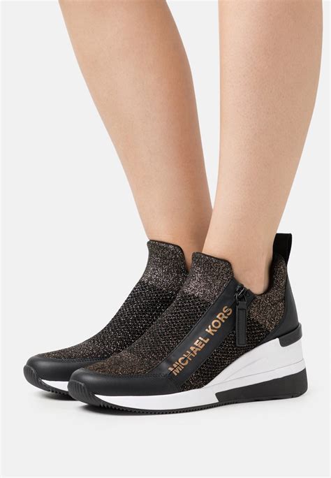 michael kors willis wedge sneakers